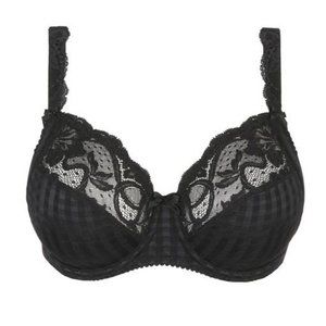 Primadonna Madison SIide Sling Wire Bra in Black, 38D